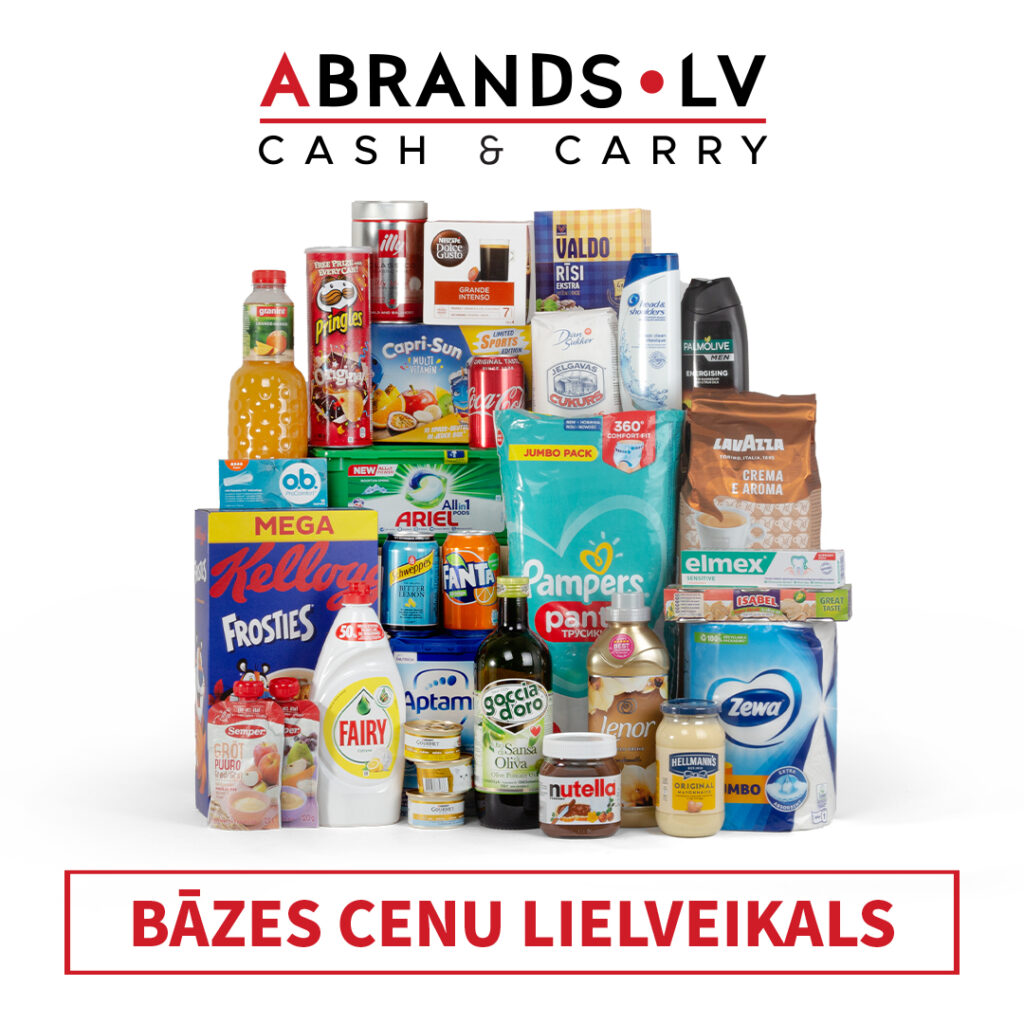 Abrands bāzes cenu lielveikals